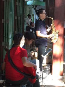 saxophone music team, akalingo, dhara dhevi, farang ses, fujian, le grand lana, loy kham bar, Dhara Dhevi Hotel